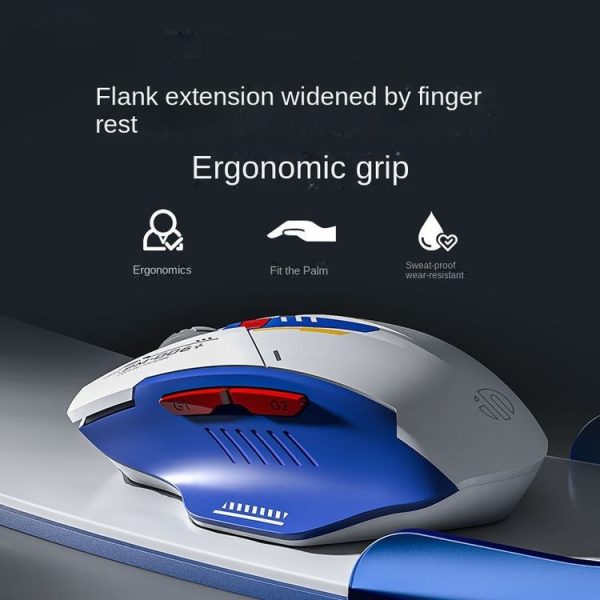 Inphic F9 Mecha Wireless Mouse Charging Office Game Mouse (Single Model 2.4G) - Image 11