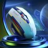 Inphic F9 Mecha Wireless Mouse Charging Office Game Mouse (Single Model 2.4G) - Image 2