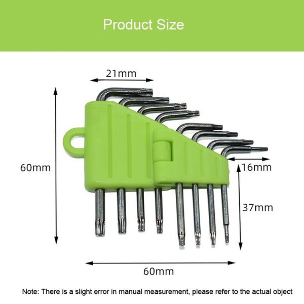 8pcs / set HUIJIAQI Hexagon Torx Screwdriver Spanner Multifunction Combination Tool - Image 2