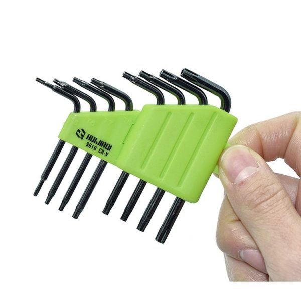 8pcs / set HUIJIAQI Hexagon Torx Screwdriver Spanner Multifunction Combination Tool - Image 6