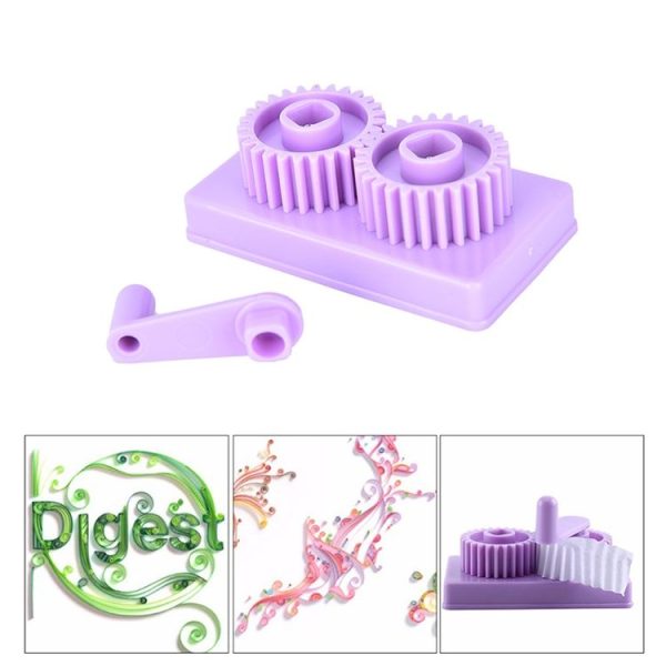 Quilling Crimper Tool Paper Quilling Crimper Machine DIY Art Tool - Image 2
