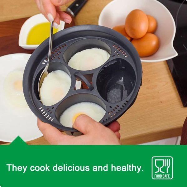 4 -in-1 Egg Cooker For Thermomix TM5 TM6 Multifunction Pot Steamer Tray - Image 6