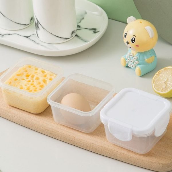 150ml Mini Fresh-Keeping Box Food Grade Thickened Sealed Baby Food Supplement Box (Pink) - Image 7