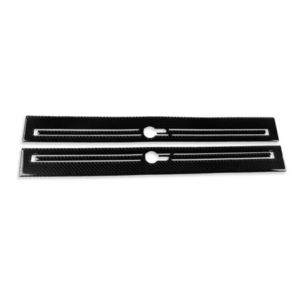Jaguar F-TYPE 2013+ Left And Right Drive Universal Door Sill Decorative Sticker (Black)