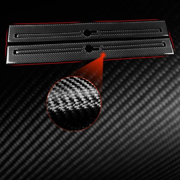 Jaguar F-TYPE 2013+ Left And Right Drive Universal Door Sill Decorative Sticker (Black) - Image 5