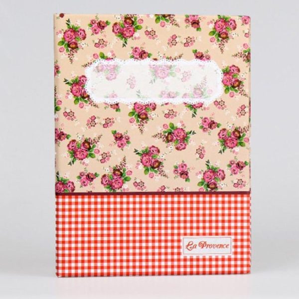 6 inch 100 Sheets 4R Small Floral Flower Pocket Photo Album (Orange) - Image 4