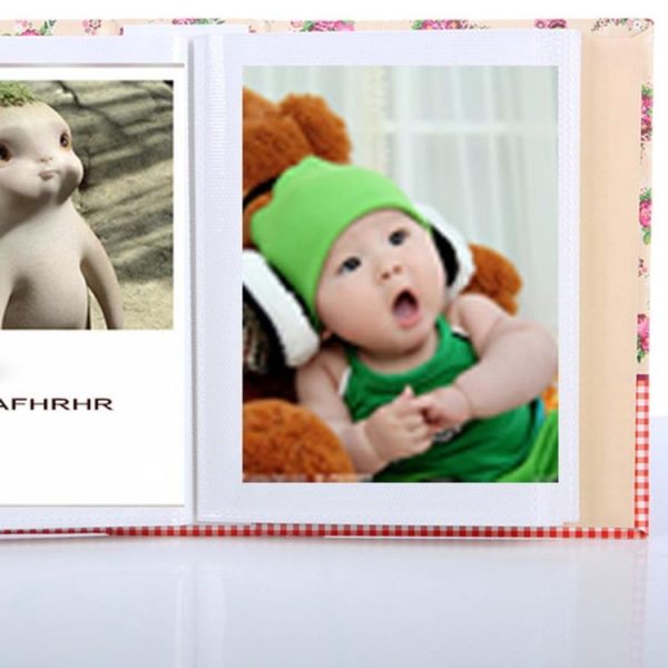 6 inch 100 Sheets 4R Small Floral Flower Pocket Photo Album (Orange) - Image 5