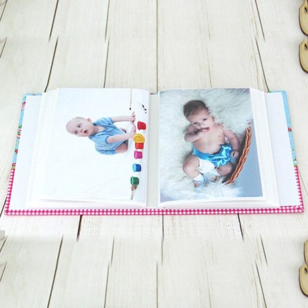 6 inch 100 Sheets 4R Small Floral Flower Pocket Photo Album (Orange) - Image 7