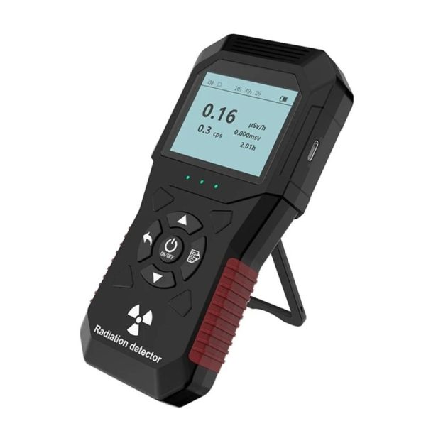 FY803 X-Ray Radiation Meter Alpha Beta Gamma Humidity Nuclear Radiation Detector Rechargeable Real-Time Graph Geiger - Image 3