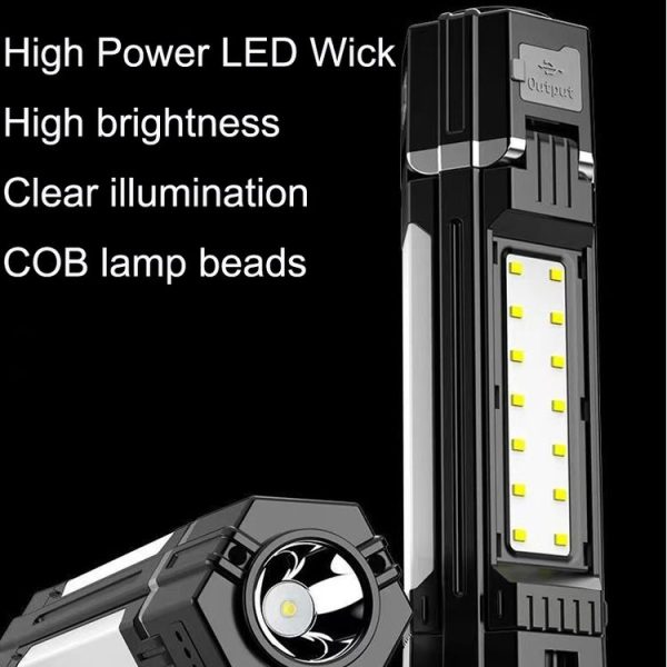Outdoor Camping Light Folding Lighting Hangable Work Lights Multi-Function Emergency Lights 3000mAh - Image 7