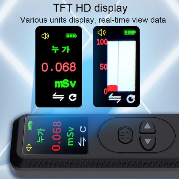 Nuclear Radiation Measurement Detector Household Geiger Tube Radiation Tester (Random Color Delivery) - Image 5