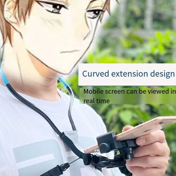 TUYU Camera Neck Holder Mobile Phone Chest Strap Mount For Video Shooting / POV, Spec: Standard (Black) - Image 10