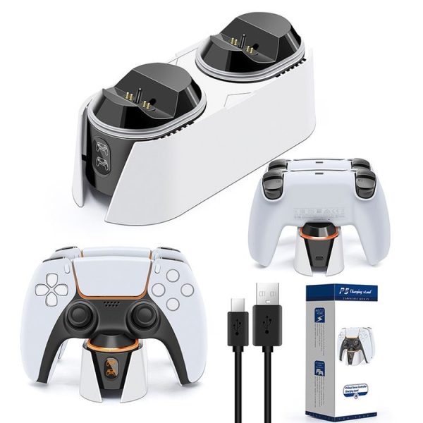 PS5 Gamepad Contact Dual Charging Dock Gamepad Charger