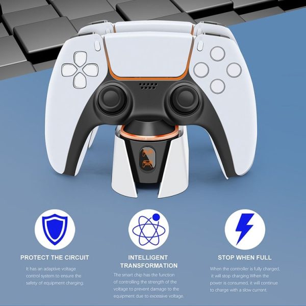 PS5 Gamepad Contact Dual Charging Dock Gamepad Charger - Image 4