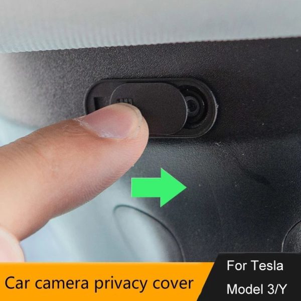 Tesla Model 3 / Y Camera Privacy Protection Sticker Cover (Black) - Image 4