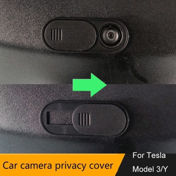 Tesla Model 3 / Y Camera Privacy Protection Sticker Cover (Black) - Image 5