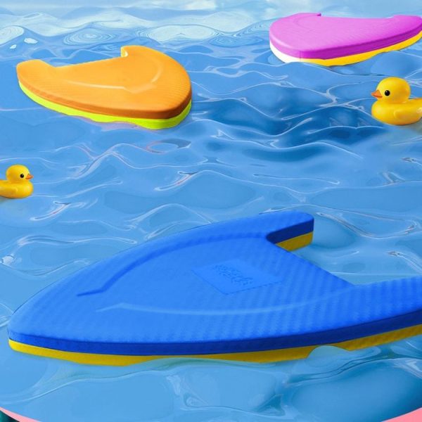 EVA Swimming Floating Board Children Swimming Practice Aids (Blue Yellow) - Image 3