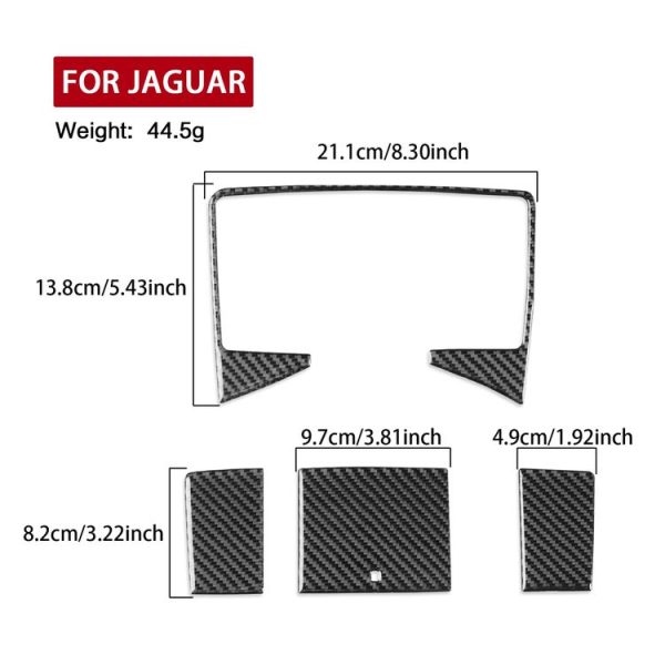 Jaguar F-TYPE 2013+ Left And Right Drive Universal Reading Light Decorative Sticker (Black) - Image 3