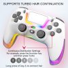 PS4 Dazzle Color Light Wireless Bluetooth Grip (Black) - Image 11