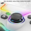 PS4 Dazzle Color Light Wireless Bluetooth Grip (Black) - Image 12