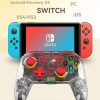 PS3 / PS4 Dual Vibration Wireless Gamepad With RGB Lights (Red) - Image 12