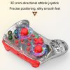 PS3 / PS4 Dual Vibration Wireless Gamepad With RGB Lights (Red) - Image 6