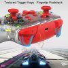 PS3 / PS4 Dual Vibration Wireless Gamepad With RGB Lights (Red) - Image 7