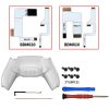 PS5 Dual Back Clip Button Programmable Keys DIY Kit (White) - Image 3