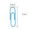 Deli 0024 100 pcs / box 2.8cm File Classification and Storage Color Paper Clips - Image 3