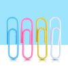 Deli 0024 100 pcs / box 2.8cm File Classification and Storage Color Paper Clips - Image 4