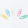 Deli 0024 100 pcs / box 2.8cm File Classification and Storage Color Paper Clips - Image 5