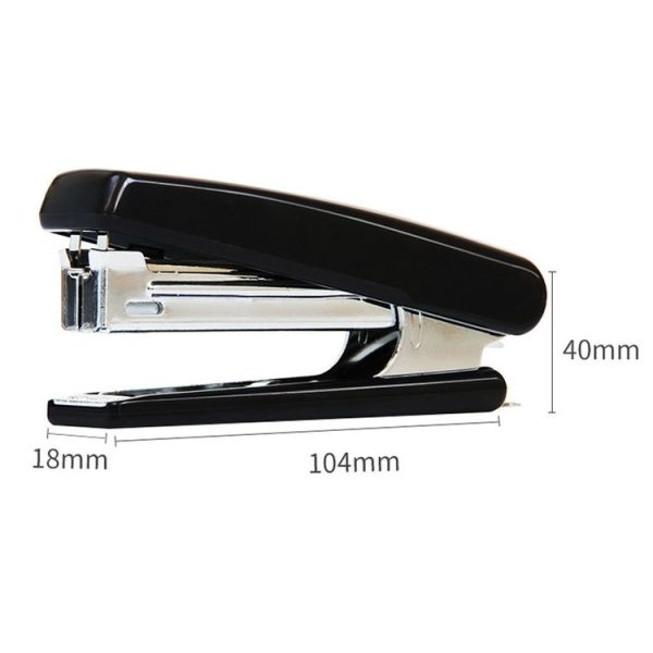Deli 0222 10 Portable Metal Stapler With Staple Remover Labor Saving Stapler (Blue) - Image 3