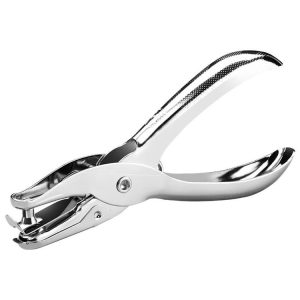 Deli 0114 Single Hole Punching Pliers Manual Mini Round Hole Paper Puncher (130x11x57mm)