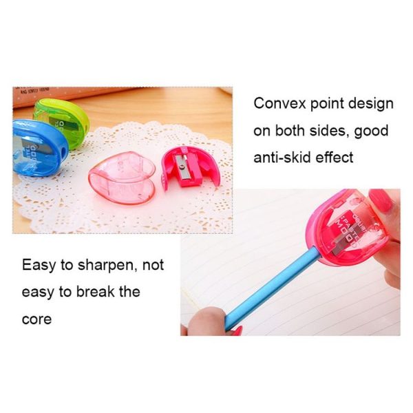 Deli 0578 Mini Cute Non-slip Pencil Sharpener Children Pencil Sharpener (Random Color Delivery) - Image 5
