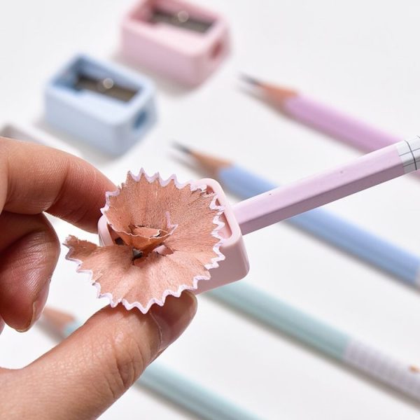 5pcs Deli 0594 Mini Portable Children Pencil Sharpener (Random Color Delivery) - Image 6