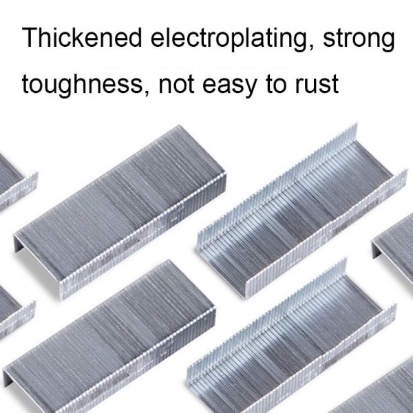 Deli 0010 10 1000pcs / box Portable Booking Machine Staples - Image 4