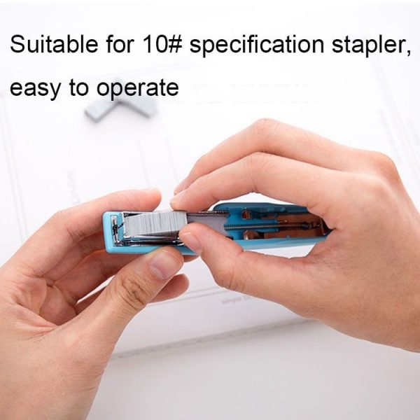 Deli 0010 10 1000pcs / box Portable Booking Machine Staples - Image 6
