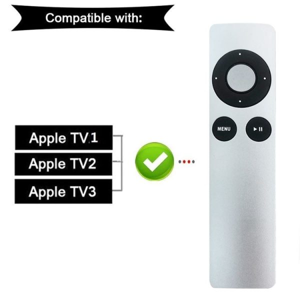 Apple TV 1 / 2 / 3 Music Systems TV Remote Controls (White) - Image 5