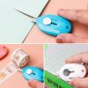 Deli 2050 Small Mini Candy Color Utility Knife Stationery (Random Color Delivery) - Image 7