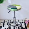 Elastic Printing Round Stool Sleeve Round Stool Chair Cover Bar Stool Cover, Size: Diameter 30-34cm Available (Intersection Space) - Image 7