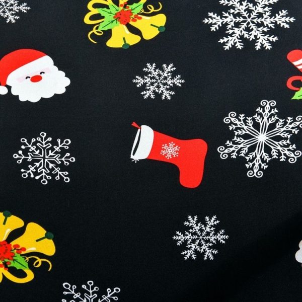 Stretch Chair Cover Office Armrest Lift Computer Chair Seat Cover, Size: S (Happy Christmas Green) - Image 3