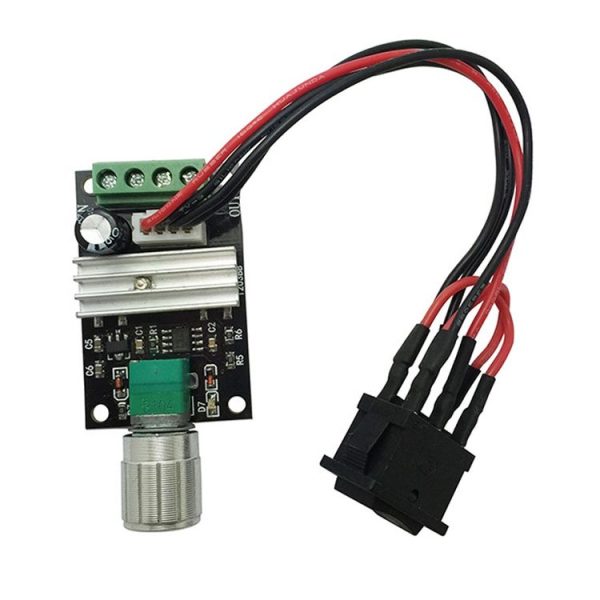 DC 6-28V 3A PWM Speed Adjustable Reversible Switch DC Motor Driver Reversing - Image 2