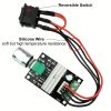DC 6-28V 3A PWM Speed Adjustable Reversible Switch DC Motor Driver Reversing - Image 3