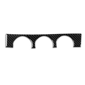 Jaguar F-TYPE 2013+ Left and Right Drive Universal Air Conditioner Knob Decorative Sticker (Black)