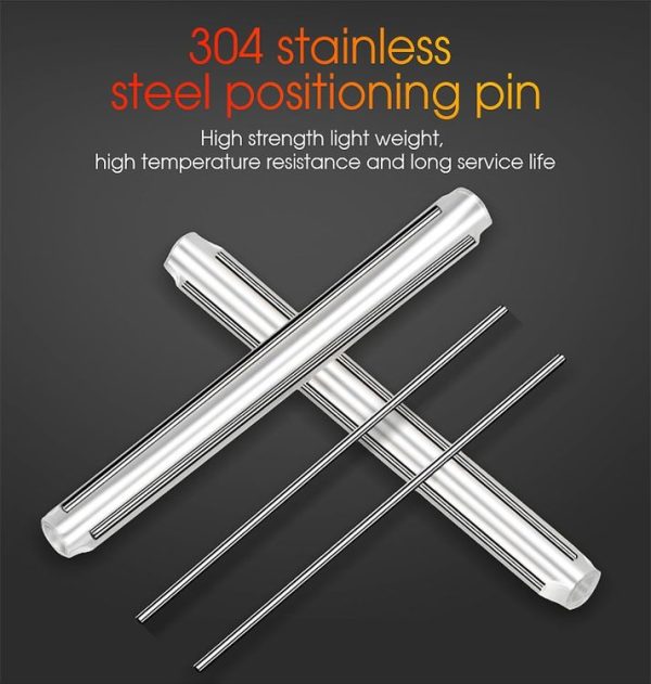 50pcs / pack 60mm Double -Pin Leather Thread Optical Fiber Heat Shrinkable Tube Optical Hot Melt Tube - Image 4