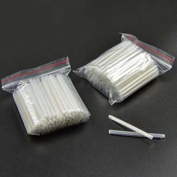100pcs / pack 60mm Single Pin Optical Fiber Heat Shrinkable Tube Optical Hot Melt Tube - Image 7