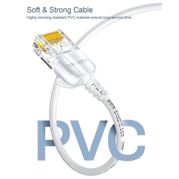 SAMZHE Cat6A Ethernet Cable UTP Network Patch Cable 0.5m (Black) - Image 8