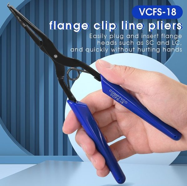 COMPTYCO VCFS-18 SC / LC Fiber Optic Connector Plug And Clamp Pull Tools Flange Long Nozzle Clip - Image 2