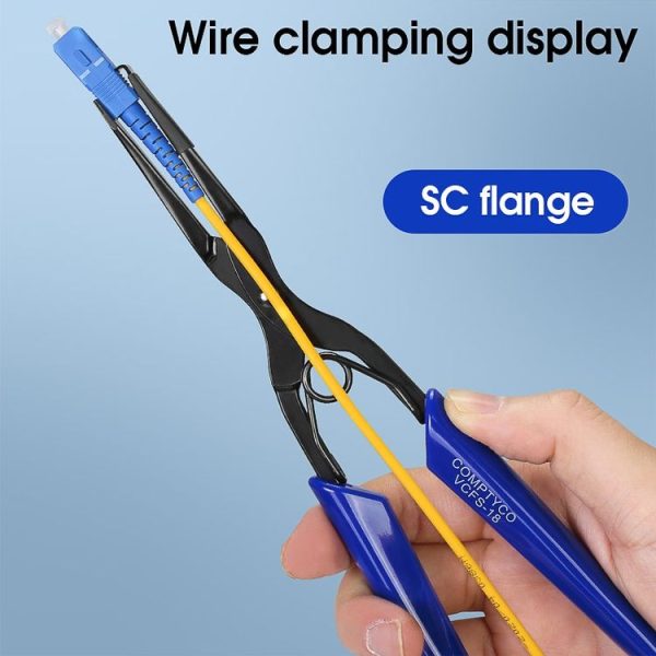 COMPTYCO VCFS-18 SC / LC Fiber Optic Connector Plug And Clamp Pull Tools Flange Long Nozzle Clip - Image 4