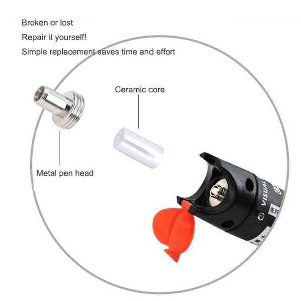 10pcs Metal Head Connector Replacement Parts For Fiber Optic Visual Fault Locator - Image 4